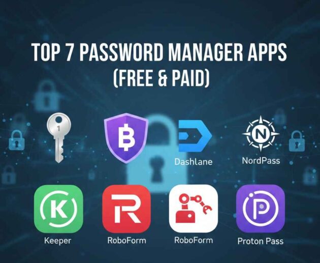 top 7 password manager apps