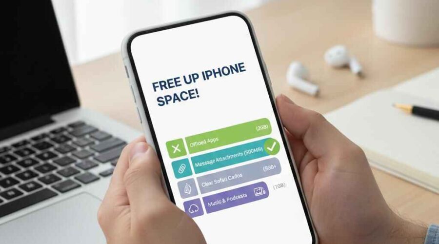 How to Free Up Space on iPhone Without Deleting Photos