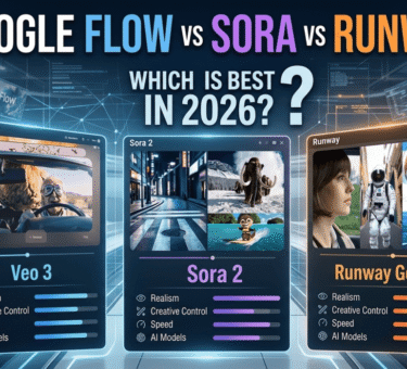 Google Flow vs Sora vs Runway Which Is Best in 2026