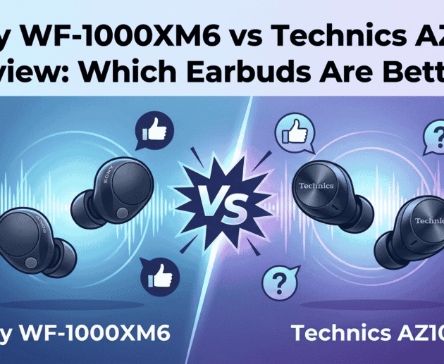 Sony WF-1000XM6 vs Technics AZ100: Which Earbuds Win?