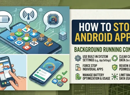 Stop Android Apps Running in the Background