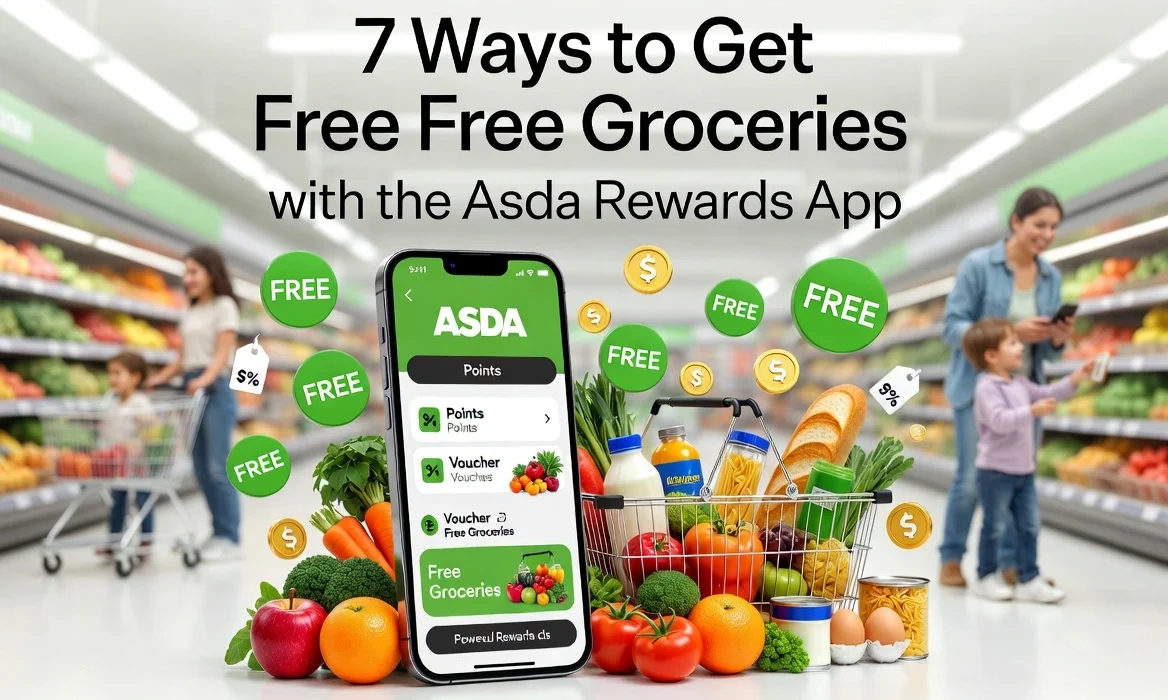 7 Ways to Get Free Groceries with the Asda Rewards App