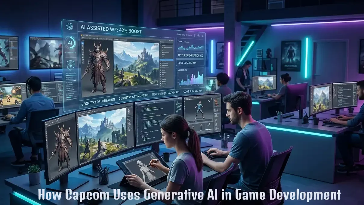 How Capcom Uses Generative AI in Game Development (Without Replacing Human Creativity)
