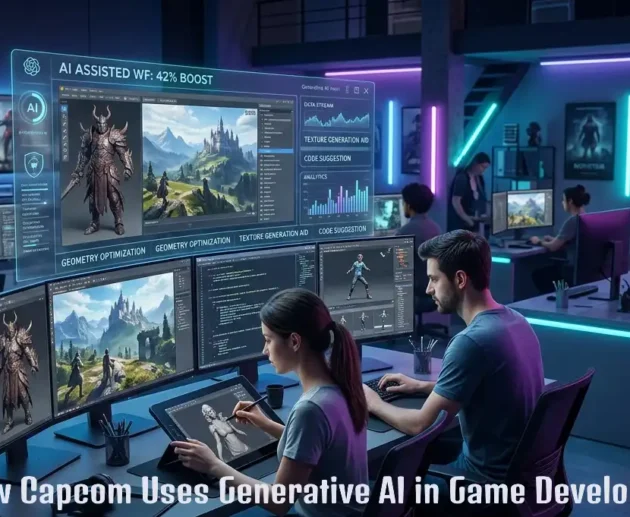 How Capcom Uses Generative AI in Game Development (Without Replacing Human Creativity)
