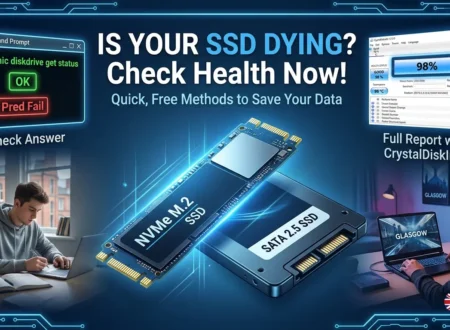 How to Check SSD Health UK (2026) Easy Guide for Windows