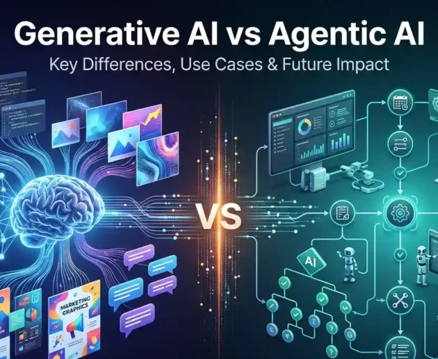 Generative AI vs Agentic AI