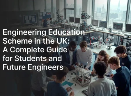Engineering Education Scheme team working on a real-world engineering project with their industry mentor.