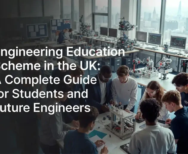 Engineering Education Scheme team working on a real-world engineering project with their industry mentor.