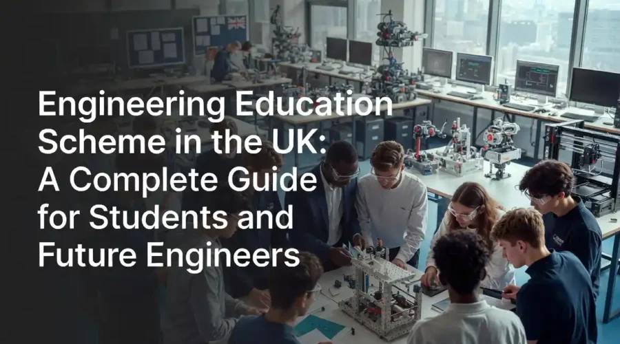 Engineering Education Scheme team working on a real-world engineering project with their industry mentor.