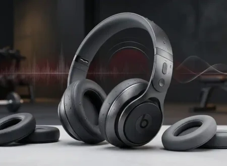 Beats 360 launch with a distinctive new design, interchangeable cushions and workout-friendly features.